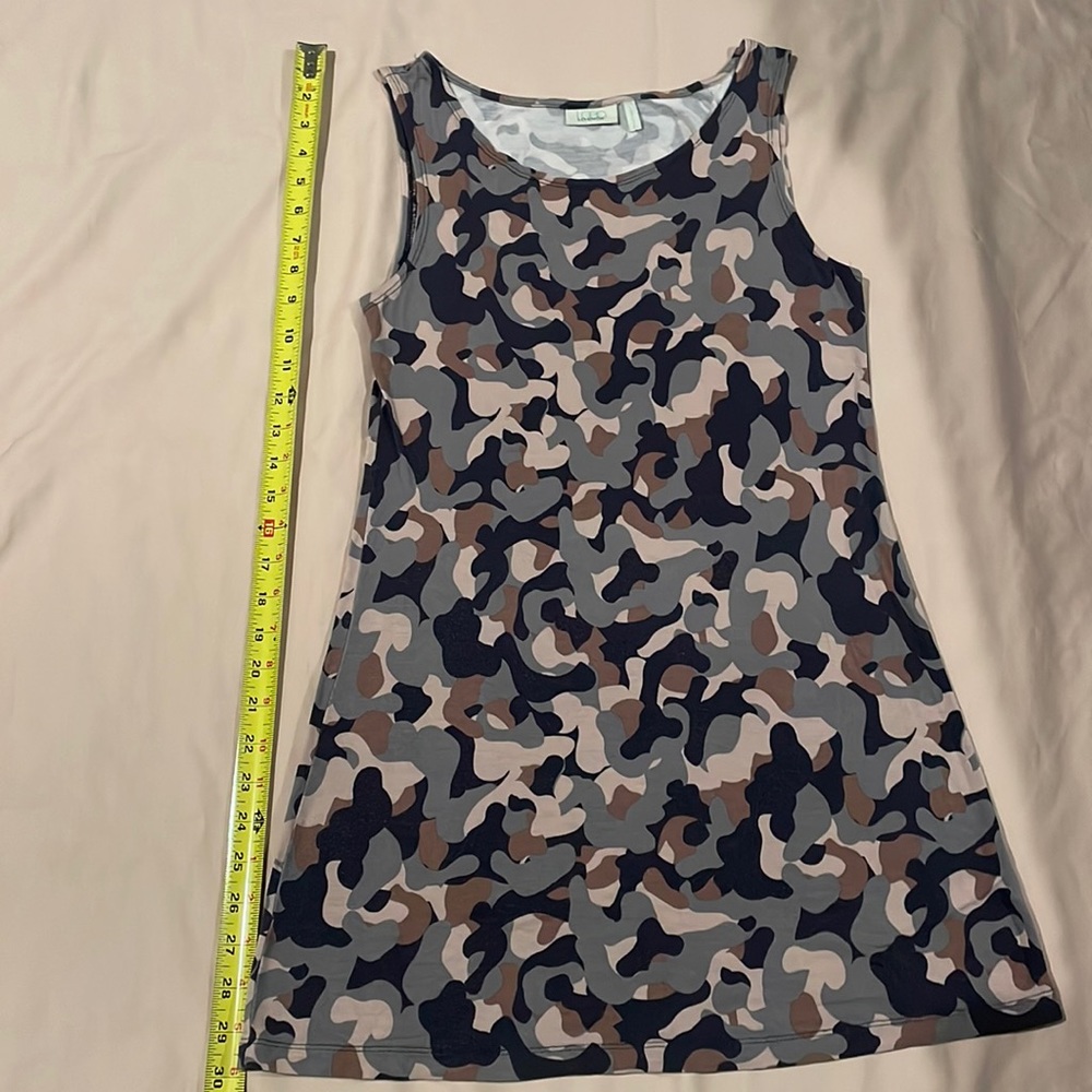 LOGO Loinge by Lori Goldstein Camo tank